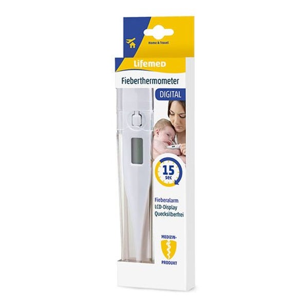 Lifemed Fieberthermometer Digital weiß 12 St