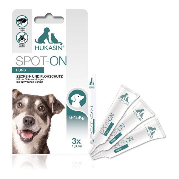 Hukasin Spot On Hund 3X1,3 ml