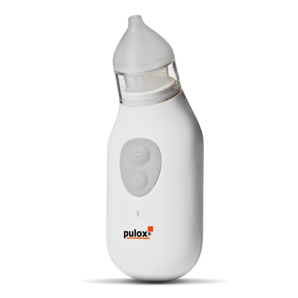 Pulox NA-53 Elektrischer Nasensauger - Absaugen von Nasensekret bei Babys und Kindern - 2 Spitzen 1 St