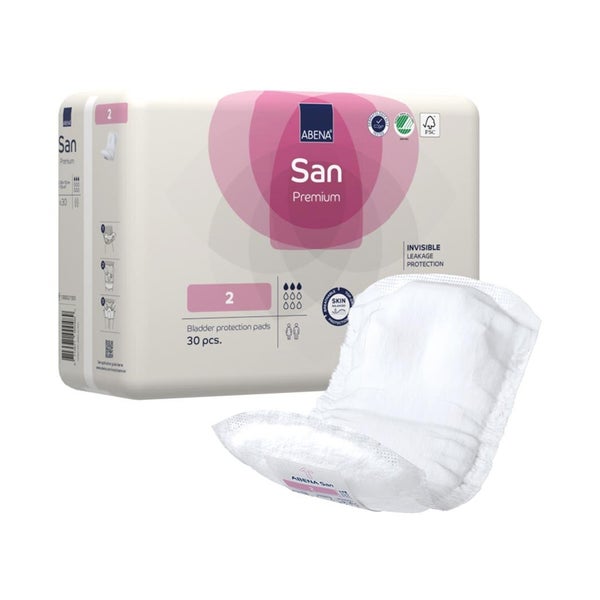 Abena San Premium 2 Inkontinenzeinlagen 350 ml 8X30 St
