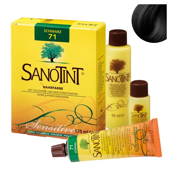 SANOTINT sensitive 71 Schwarz 125 ml
