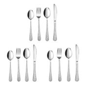 Edelstahl Kinderbesteck Set 12 Teile mit Gabel 1 St