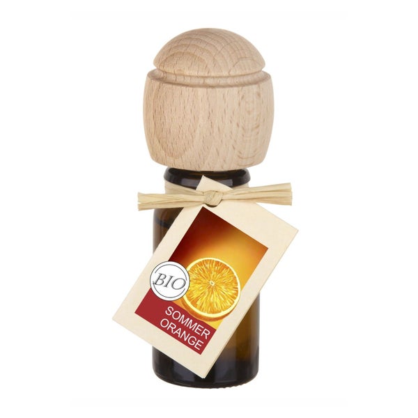 Traumduft Piccolino Sommerorange Duftöl – Handgefertigt, ätherische Öle, Buchenholzverschluss 10 ml