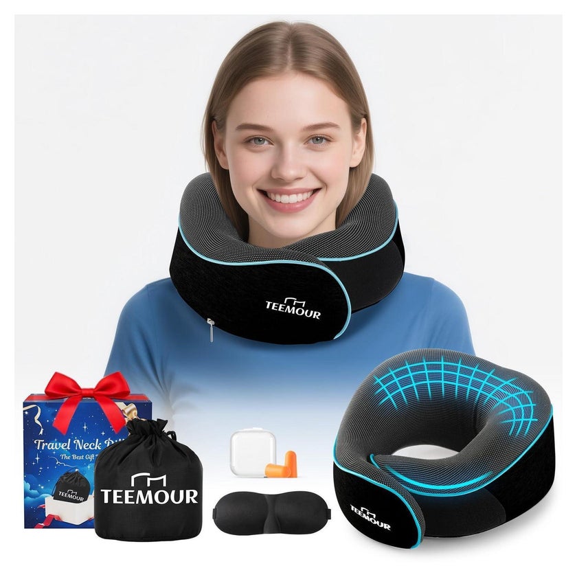 Memory Foam Nackenkissen Reisekissen mit Tasche 1 St günstig kaufen