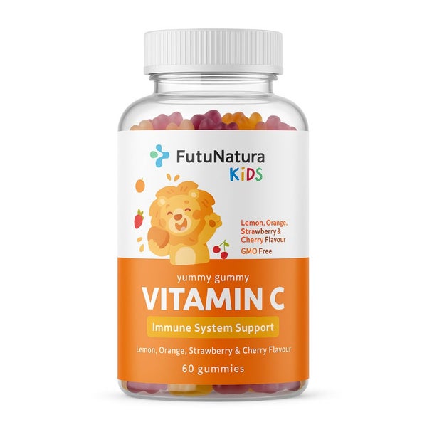 FutuNatura Vitamin C Gummies für Kinder - zur Stärkung der Immunität 60 St