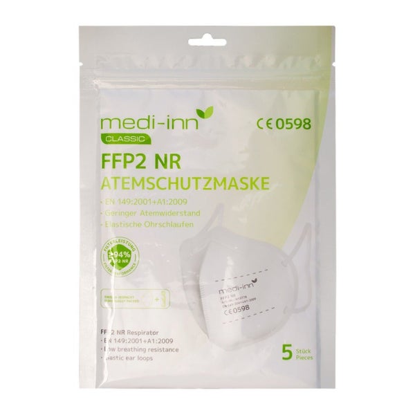 Medi-inn Classic Ffp2 Nr Atemschutzmaske 5 St