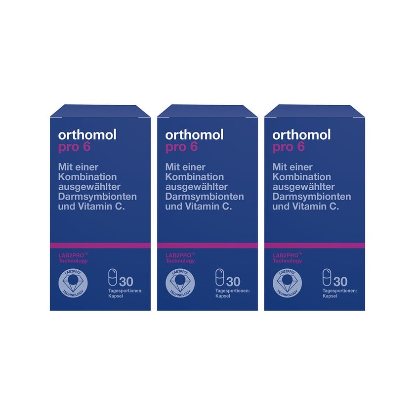 orthomol pro 6 Dreierpack 3X30 St