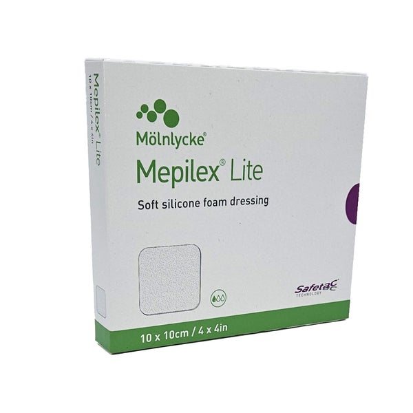 Mepilex Lite Schaumverband 10x10 Cm Steril 5 St