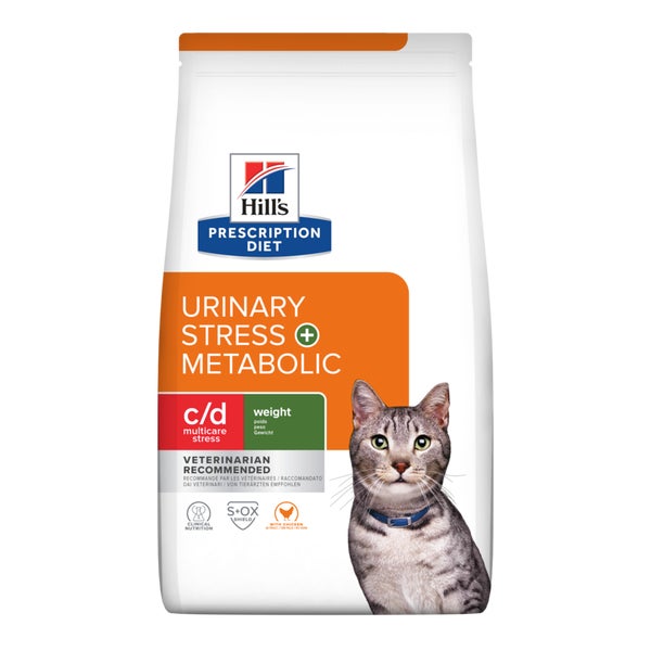 HILL'S Prescription Diet Feline c/d Urinary Stress + Metabolic 8 kg