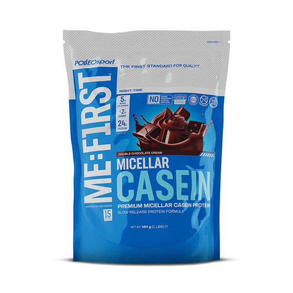 Polleo HydroX Micellar Casein, 454 g, Double Chocolate Cream 454 g