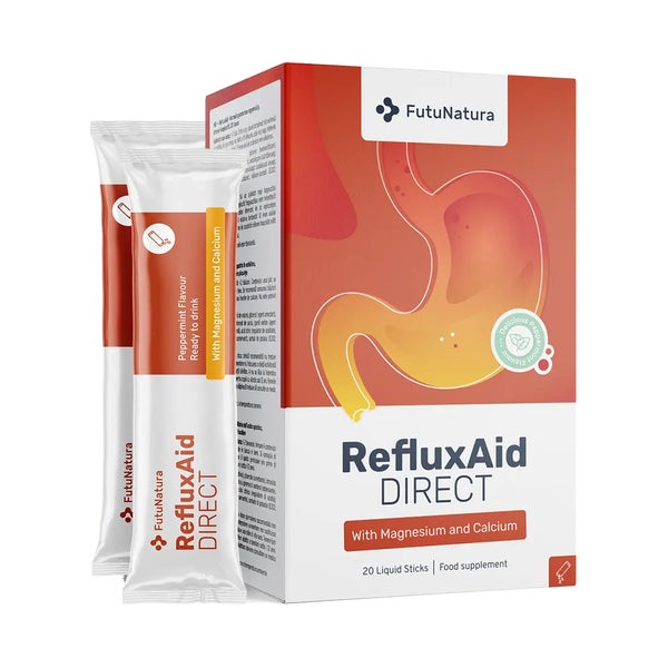 FutuNatura RefluxAid DIRECT - Getränk für Magensäure - Anti-Reflux & gegen Sodbrennen 20 St