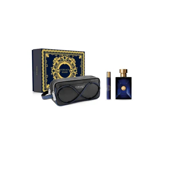 Versace Dylan Blue Eau De Toilette Spray 100ml Set 3 Artikel 0,1 l