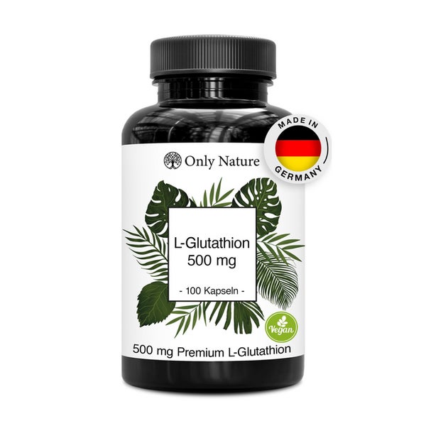 Only Nature L-Glutathion 500 mg – 100 Kapseln 100 St