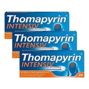 Produktabbildung: Thomapyrin Intensiv Tabletten Set 3X20 St
