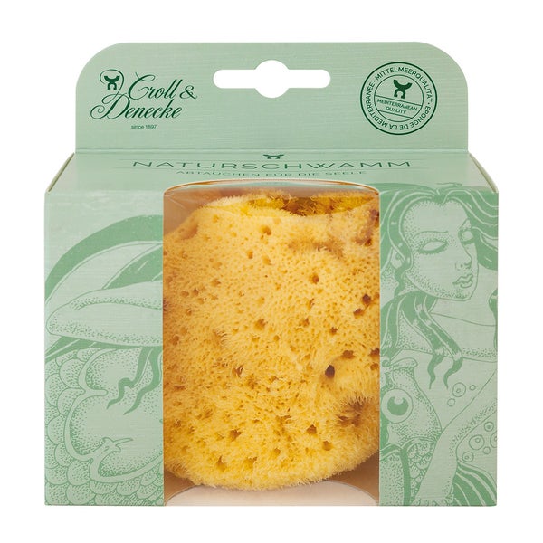 Silk Schwamm Naturschwamm Badeschwamm in Mermaid Box 13 × 12 × 5 cm 1 St