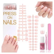 Künstliche Nägel French Full Cover quadratisch 240er Set zum 1 St