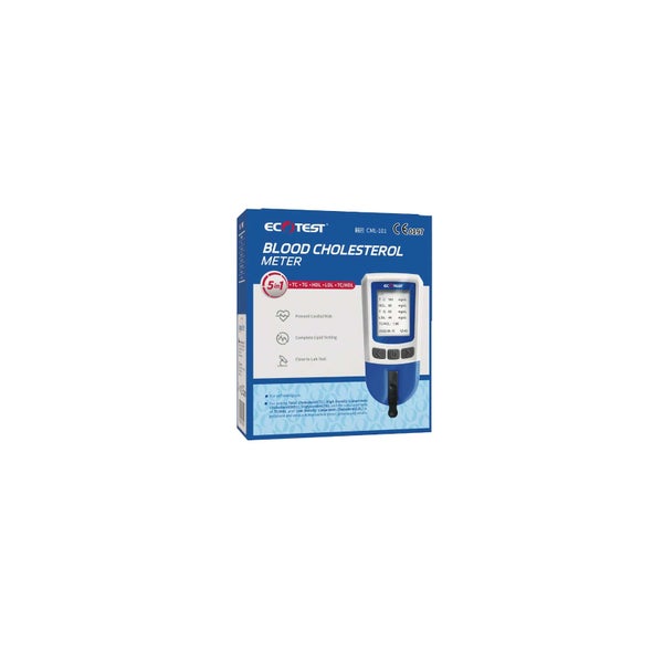 Ecotest Paket zur Cholesterinüberwachung – 2 Testpacks (20 Tests) 1 St