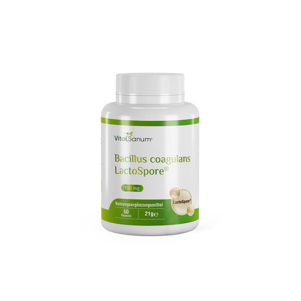 VitaSanum® - Bacillus coagulans LactoSpore® 150 mg 60 Kapseln 60 St