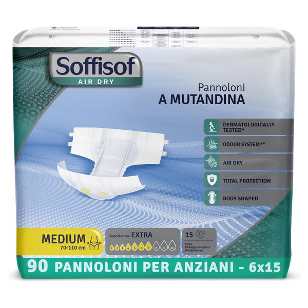 Soffisof Air Dry Extra M, Windeln für Erwachsene 90 St