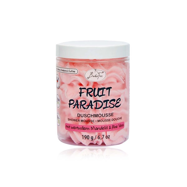 Badefee Körper Shower Mousse Duschmousse Fruit Paradies 190 g