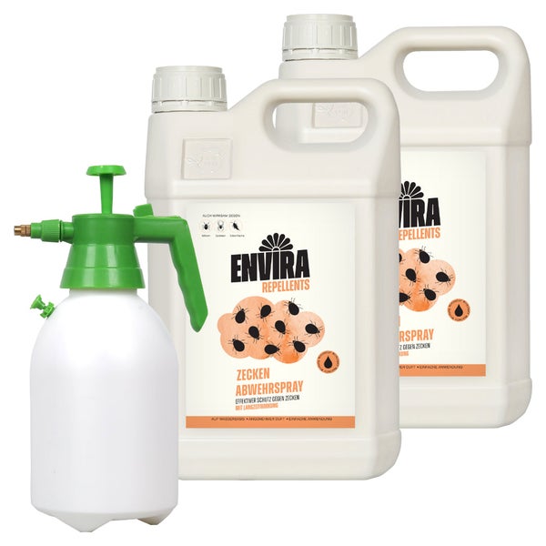 Envira Zecken Abwehrspray mit Drucksprüher