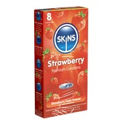 Strawberry Kondome 8 Stück – fruchtig & extra feucht (8 Kondome) 8 St