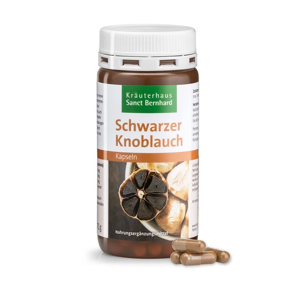Sanct Bernhard Schwarzer-Knoblauch-Kapseln 120 St