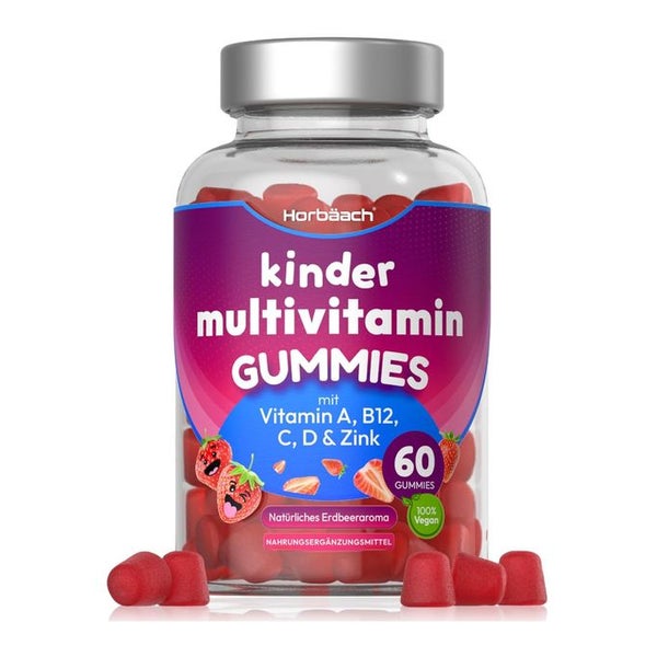Horbaach Multivitamin Gummibärchen für Kinder 60 St