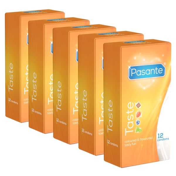Taste aromatisiert bunt 60 Kondome Vorteilspack (60 Kondome) 60 St