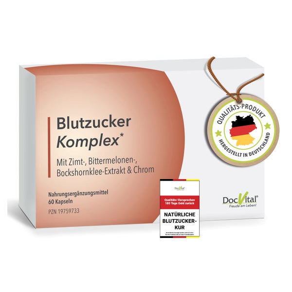 DocVital® Blutzucker Komplex 60 Kapseln hochdosiert 60 St