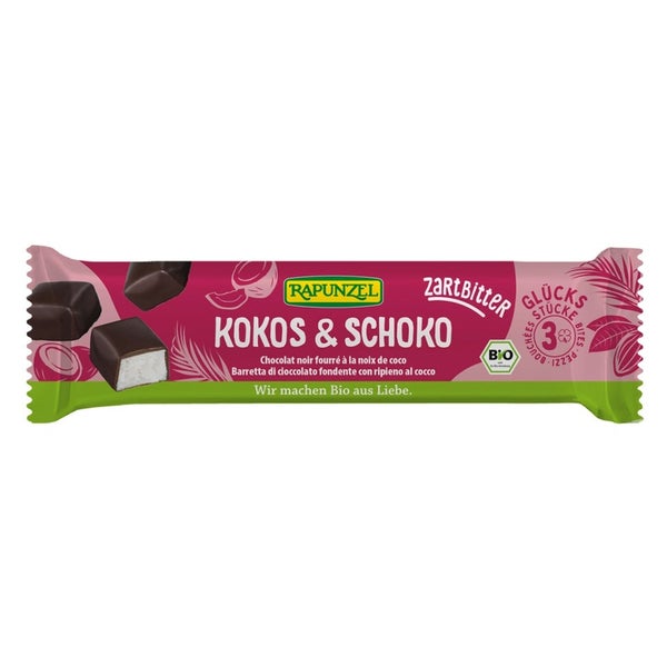 Rapunzel Glücksstücke Kokos & Schoko Zartbitter