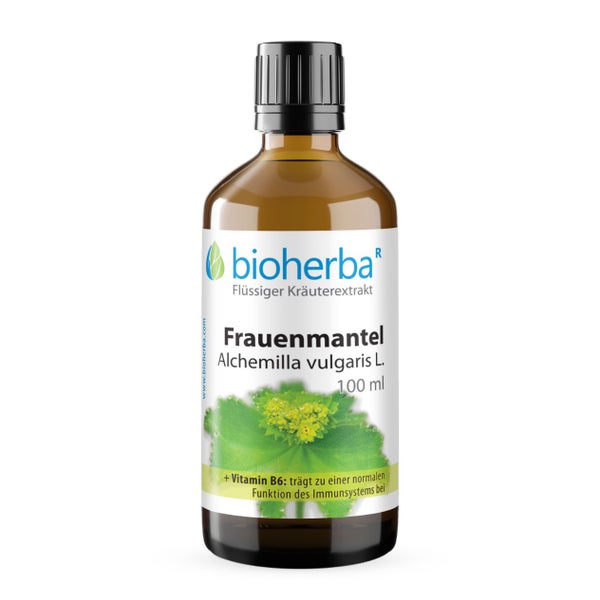 Bioherba Frauenmantel  Alchemilla vulgaris L. Tropfen Tinktur 100 ml