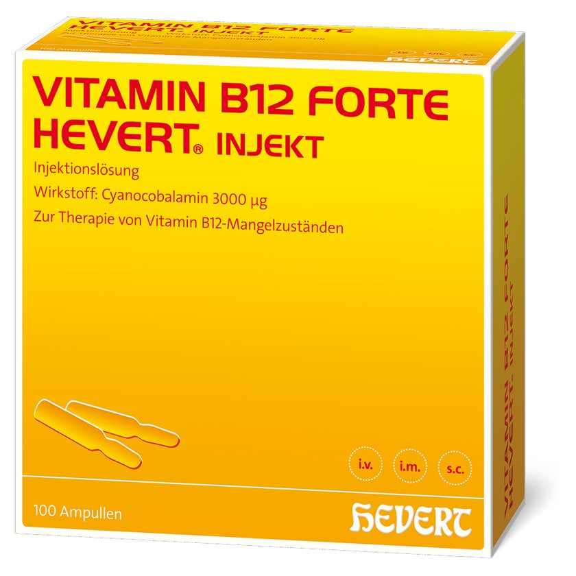 Vitamin B12 forte Hevert Injekt 100X2 ml