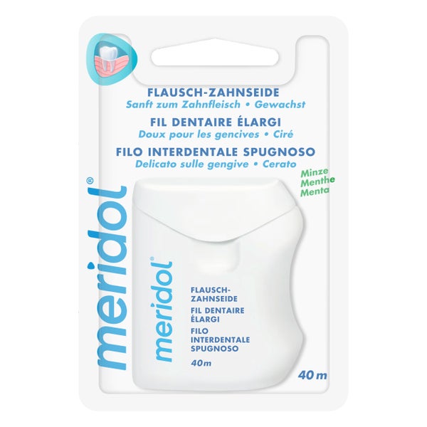 meridol Flausch-Zahnseide, 40m 40 m