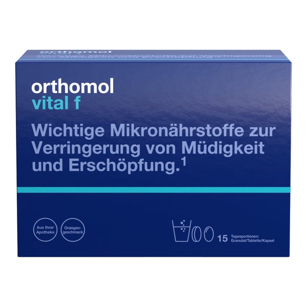 Orthomol Vital f Granulat/Tablette/Kapsel Orange 1 St
