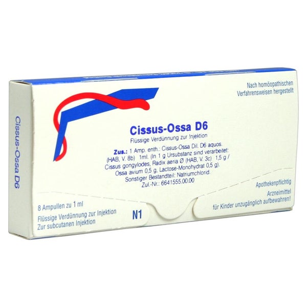 Cissus-ossa D 6 Ampullen 8X1 ml