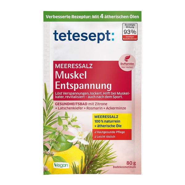 Tetesept Meeressalz Muskel Entspannung 80 g