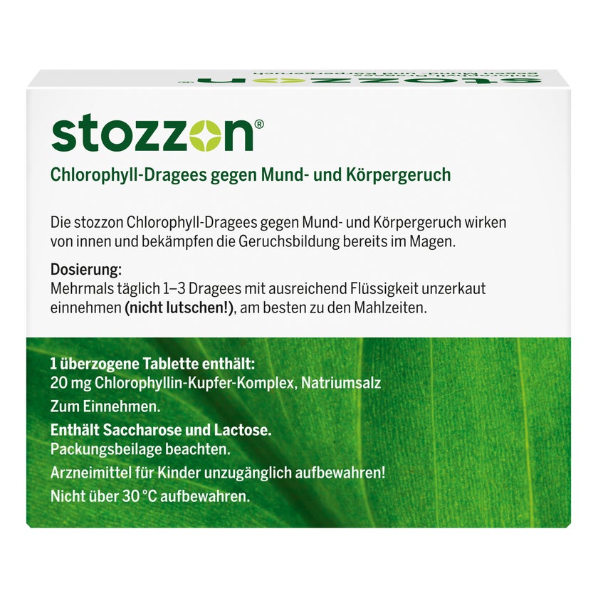 Stozzon Chlorophyll-Dragees 100 St