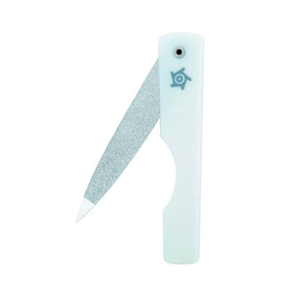 Saphir Taschennagelfeile 11,5 cm weiß 1 St