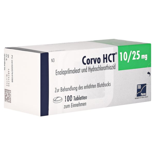 Corvo HCT 10/25 mg Tabletten 100 St