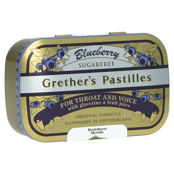 Grethers Blueberry Zuckerfrei Pastillen 110 g