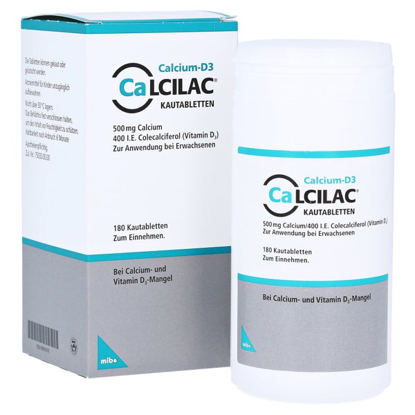 Calcilac Kautabletten 180 St