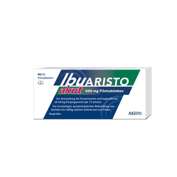 Ibu Aristo akut 400 mg Filmtabletten 50 St