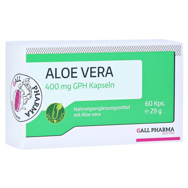 ALOE VERA 400 mg GPH Kapseln 60 St