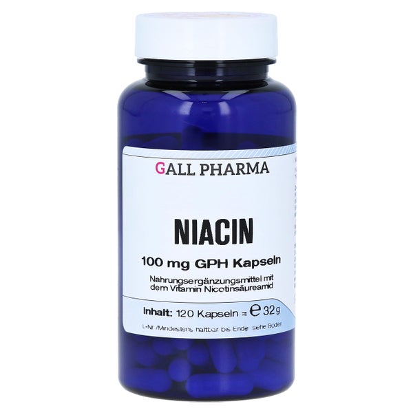 Niacin 100 mg GPH Kapseln 120 St