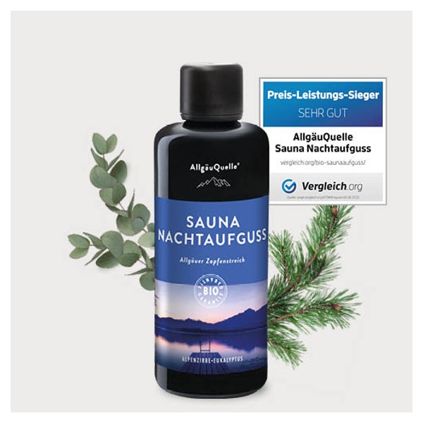 Bio Saunaaufguss Nachtausguss Saunaduft 100 ml