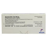 Produktabbildung: Aurum D 10/cor D 4 aa Ampullen 8X1 ml