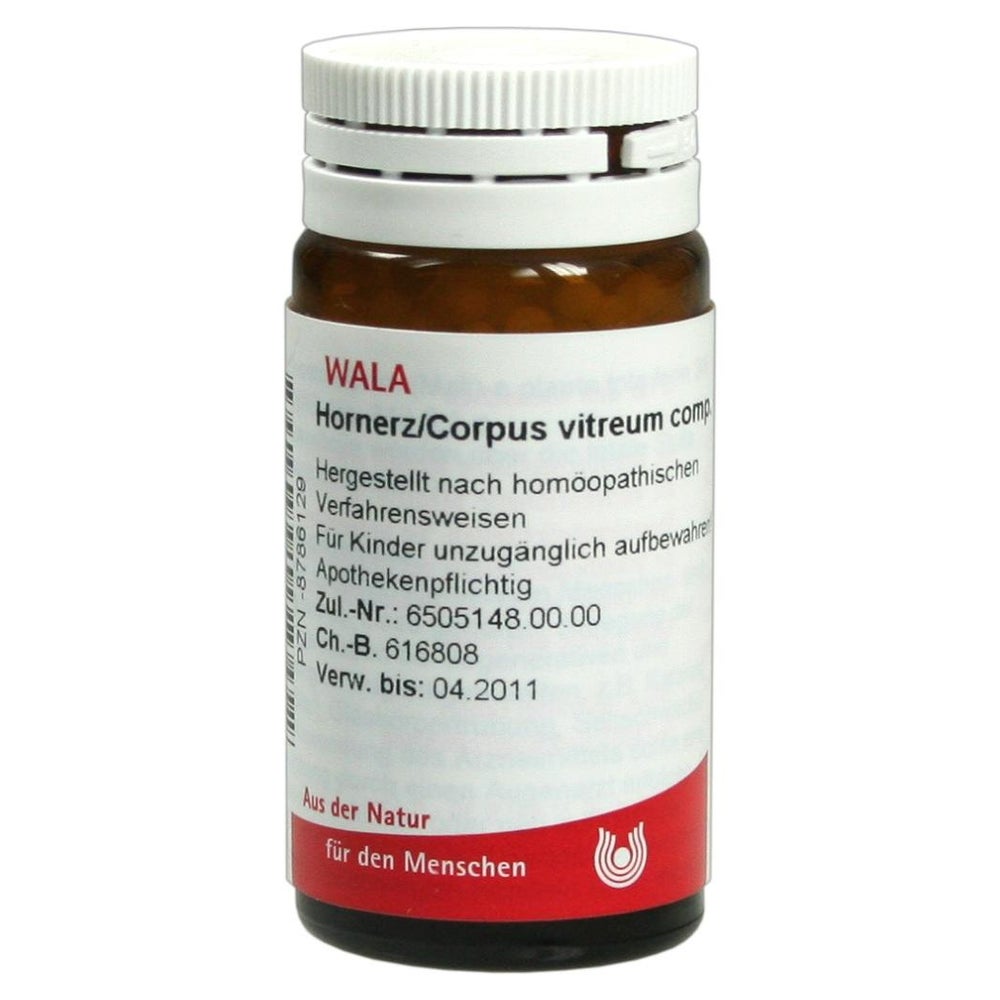 Hornerz/corpus Vitreum Comp.globuli 20 g