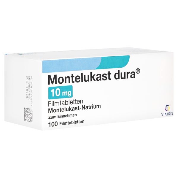 Montelukast dura 10 mg Filmtabletten 100 St
