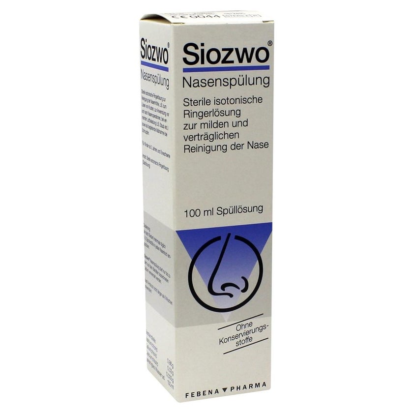 Siozwo Nasenspülung Konservierungsstofff 100 ml